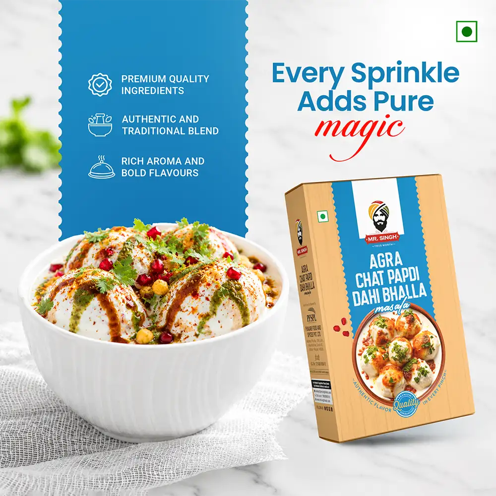 Agra Chat Papdi Dahi Bhalla Masala 1.4