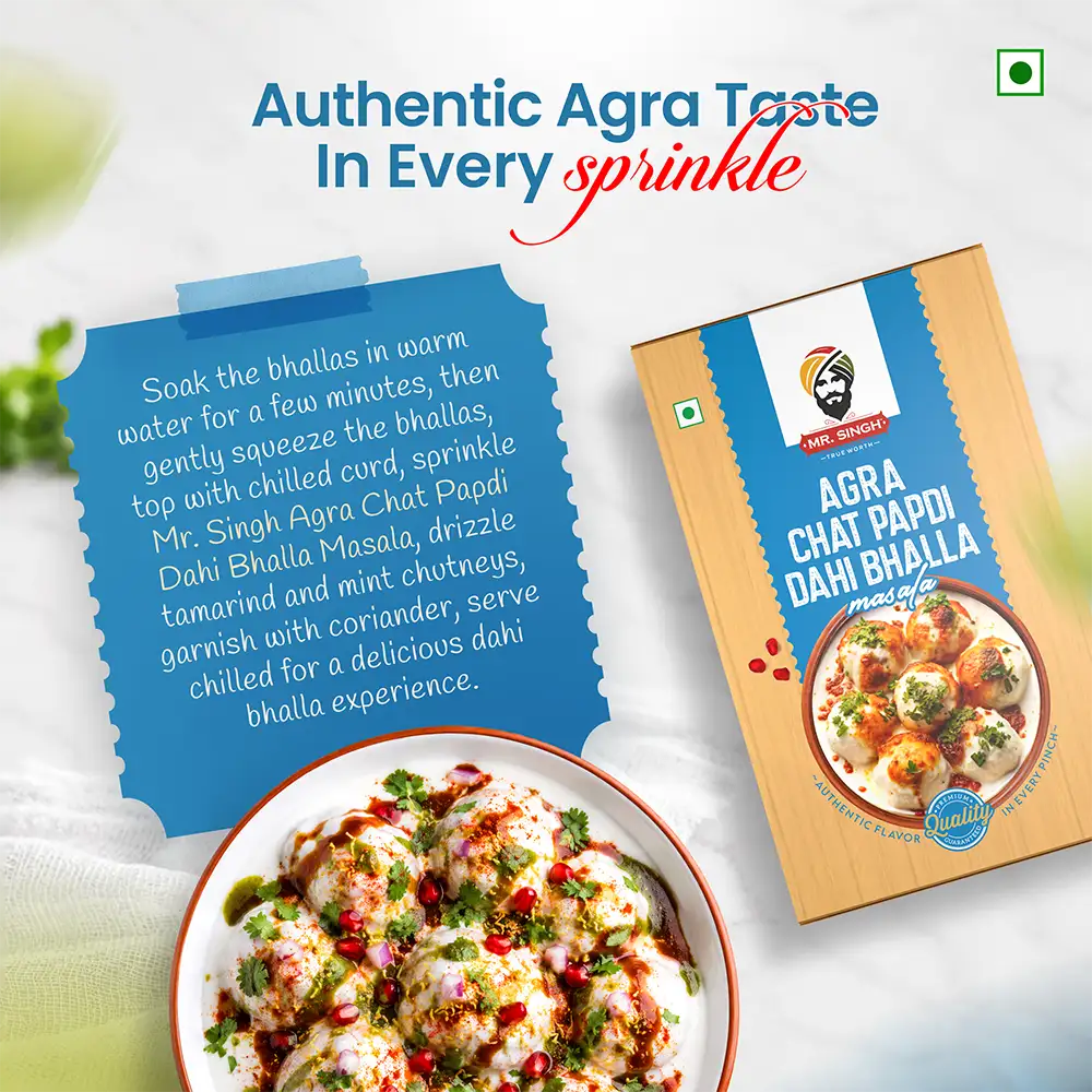 Agra Chat Papdi Dahi Bhalla Masala 1.6