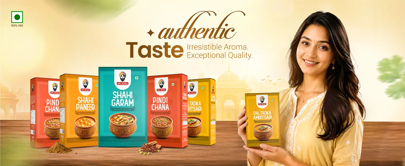 Veg Masala Banner